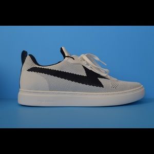 Mens Paul Smith Juno White Knitted Shoes